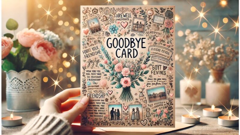 Creative Concepts for Goodbye Cards to Remember Coworkers